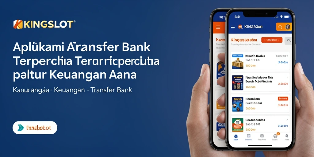 Tampilan antarmuka KINGSLOT yang sederhana dan mudah digunakan.